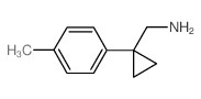C-(1-P-TOLYL-CYCLOPROPYL)-METHYLAMINE Structure