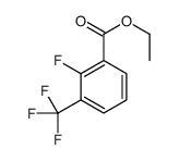 Ethyl 2-fluoro-3-(trifluoromethyl)benzoate结构式