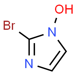 1H-Imidazole,2-bromo-1-hydroxy-(9CI) structure