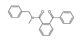 N-benzyl N-methyl O-benzoylbenzamide Structure