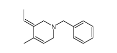 4-Picoline,1-benzyl-3-ethylidene-1,2,3,6-tetrahydro-(8CI) Structure