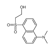 2-[5-(dimethylamino)naphthalen-1-yl]sulfonylethanol结构式
