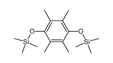 ((2,3,5,6-tetramethyl-1,4-phenylene)bis(oxy))bis(trimethylsilane)结构式