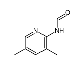 Formamide,N-(3,5-dimethyl-2-pyridyl)- (7CI,8CI) Structure