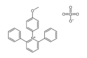 1-(4-methoxyphenyl)-2,6-diphenylpyridin-1-ium,perchlorate结构式