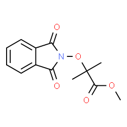 Methyl 2-(N-phthalimidooxy)-2-methylpropionate structure