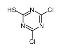 4,6-dichloro-1,3,5-triazine-2(1H)-thione Structure