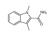 1,3-dimethyl-indole-2-carboxylic acid amide结构式