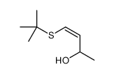 4-tert-butylsulfanylbut-3-en-2-ol Structure