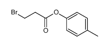 4'-methylphenyl 3-bromopropionate Structure