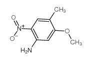 5-甲氧基-4-甲基-2-硝基苯胺结构式