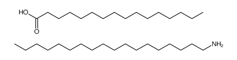 octadecylamine, palmitate Structure