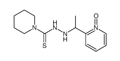 Piperidine-1-carbothioic acid N'-[1-(1-oxy-pyridin-2-yl)-ethyl]-hydrazide结构式