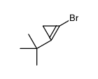 1-bromo-2-tert-butylcyclopropene Structure