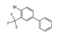 4-Bromo-3-(trifluoromethyl)-1,1'-biphenyl结构式