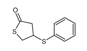 4-phenylsulfanylthiolan-2-one Structure