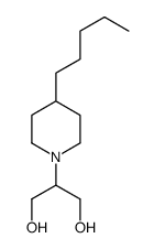 2-(4-pentylpiperidin-1-yl)propane-1,3-diol Structure