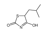 5-(2-methylpropyl)-1,3-thiazolidine-2,4-dione结构式