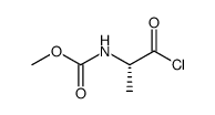 Moc-L-Ala-Cl Structure