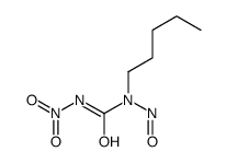 3-nitro-1-nitroso-1-pentylurea结构式