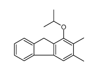 2,3-dimethyl-1-propan-2-yloxy-9H-fluorene结构式