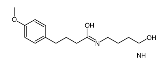 N-(4-amino-4-oxobutyl)-4-(4-methoxyphenyl)butanamide Structure