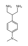 2-[4-(dimethylamino)phenyl]propane-1,3-diamine结构式