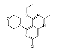 4-(7-chloro-4-ethoxy-2-methylpyrido[4,3-d]pyrimidin-5-yl)morpholine Structure