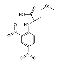 (2S)-2-(2,4-dinitroanilino)-4-methylselanylbutanoic acid Structure