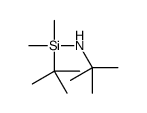 N-[tert-butyl(dimethyl)silyl]-2-methylpropan-2-amine结构式