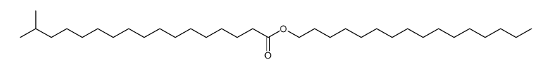 hexadecyl 16-methylheptadecanoate结构式