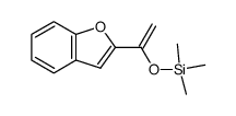 2-acetylbenzofuran silyl enol ether结构式