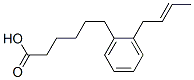 2-(2-Butenyl)benzenehexanoic acid结构式