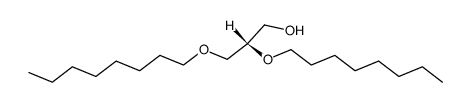 1,2-Di-O-octyl-sn-glycerol结构式