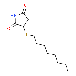 Succinimide,N-octylthio- (7CI) structure
