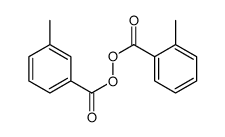 (3-methylbenzoyl) 2-methylbenzenecarboperoxoate Structure