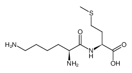 H-Lys-Met-OH formiate salt结构式