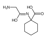 1-[(2-aminoacetyl)amino]cyclohexane-1-carboxylic acid Structure