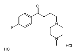 1-(4-fluorophenyl)-4-(4-methylpiperazin-1-yl)butan-1-one,dihydrochloride结构式