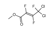 2,3,4-Trifluor-4,4-dichlor-crotonsaeure-methylester结构式