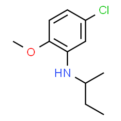 N-sec-Butyl-5-chloro-2-methoxyaniline Structure