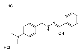 N'-[[4-(dimethylamino)phenyl]methyl]pyridine-2-carbohydrazide,dihydrochloride Structure