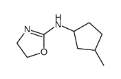 N-(3-methylcyclopentyl)-4,5-dihydro-1,3-oxazol-2-amine结构式