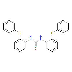 N,N′-Bis[2-(phenylthio)phenyl]urea Structure