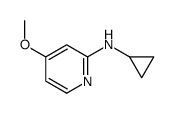 N-cyclopropyl-4-methoxypyridin-2-amine Structure