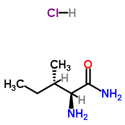 H-Ile-NH2.HCl structure
