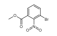 Methyl 3-bromo-2-nitrobenzoat Structure