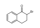 2-bromo-1,2,3,4-tetrahydronaphthalen-1-one structure
