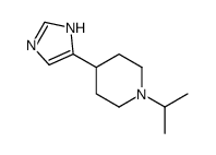 4-(1H-IMIDAZOL-4-YL)-1-ISOPROPYL-PIPERIDINE structure
