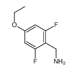 1-(4-Ethoxy-2,6-difluorophenyl)methanamine结构式